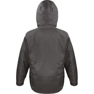 Denim texture rugged jacket